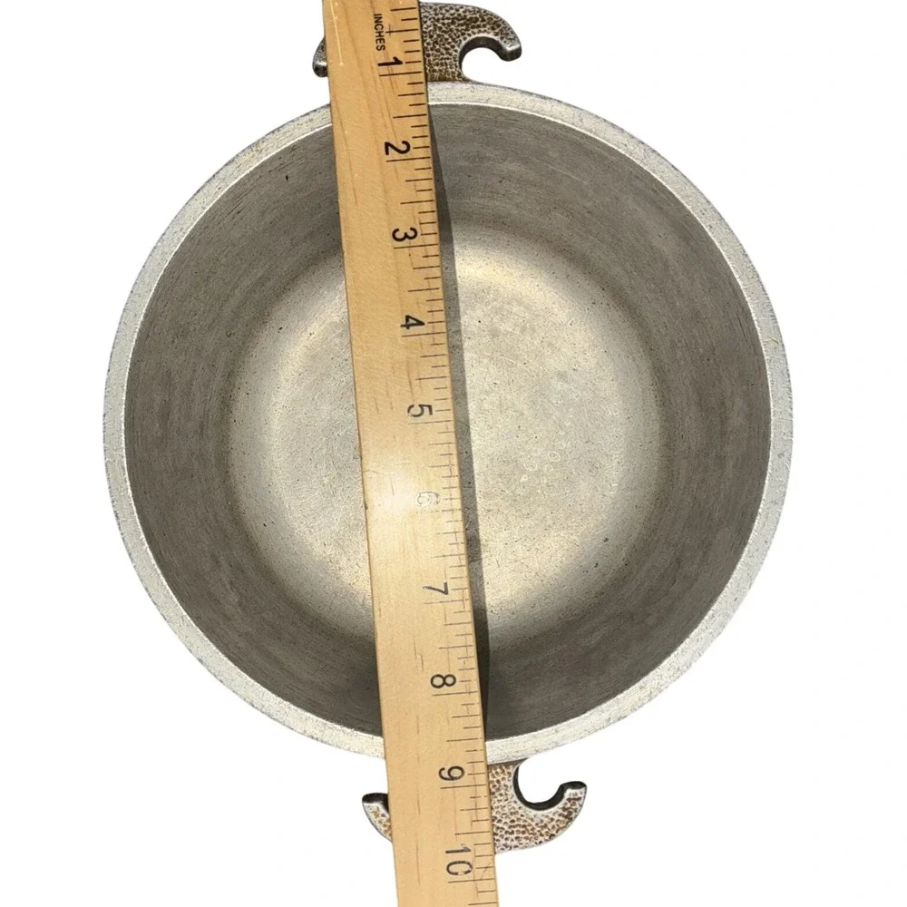 Vintage Guardian Service‎ Pot Hammered Aluminum  8